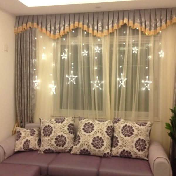 12 Stars 138 LED Curtain String Lights | String & Fairy Lights | Wiccan Center