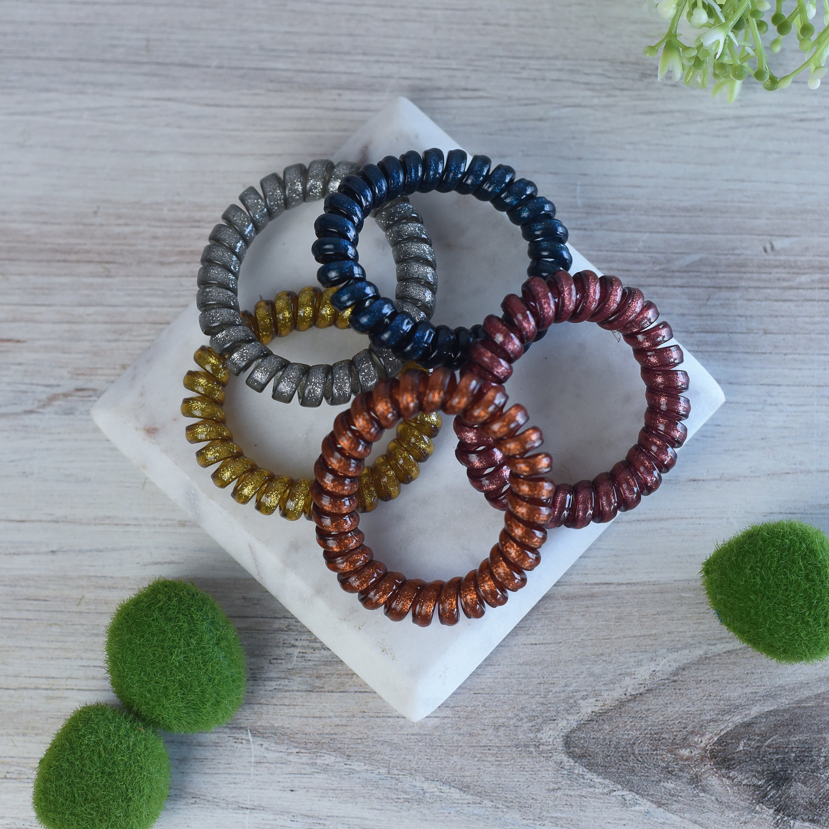 Large Lauren Lane Hair Coil Set in Autumn | Hair Accessories | Wiccan Center