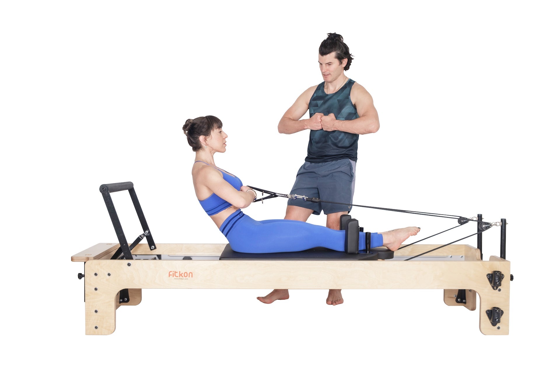 Fitkon™ Powerhouse Reformer Bundle | Pilates Reformer | Wiccan Center