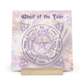 Wheel of the Year Tarot Board with Stand — Pagan/Wiccan Seasonal Calendar Display | Home Decor | Wiccan Center