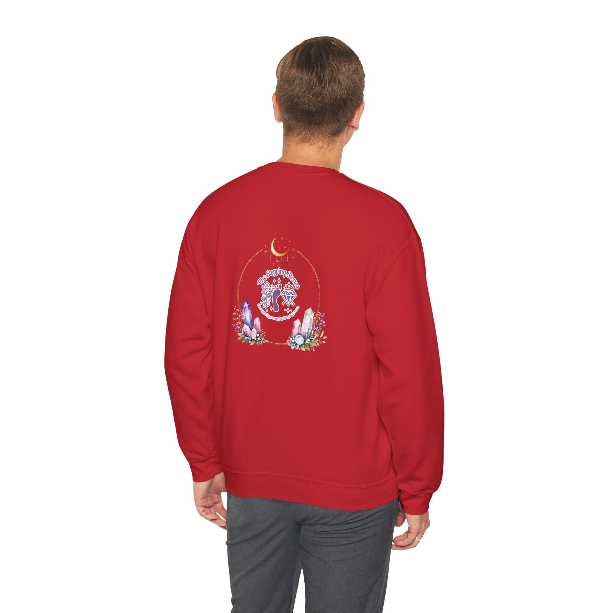 LOVE Crystal Letter Design | Sweatshirt | Wiccan Center