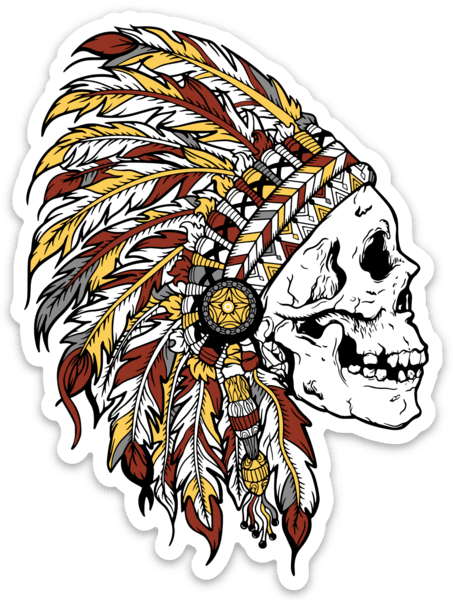 Trustless Chief Gold Decal | | Wiccan Center