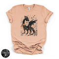 Black Dragon Tee | Mystical Dragon Graphic Shirt