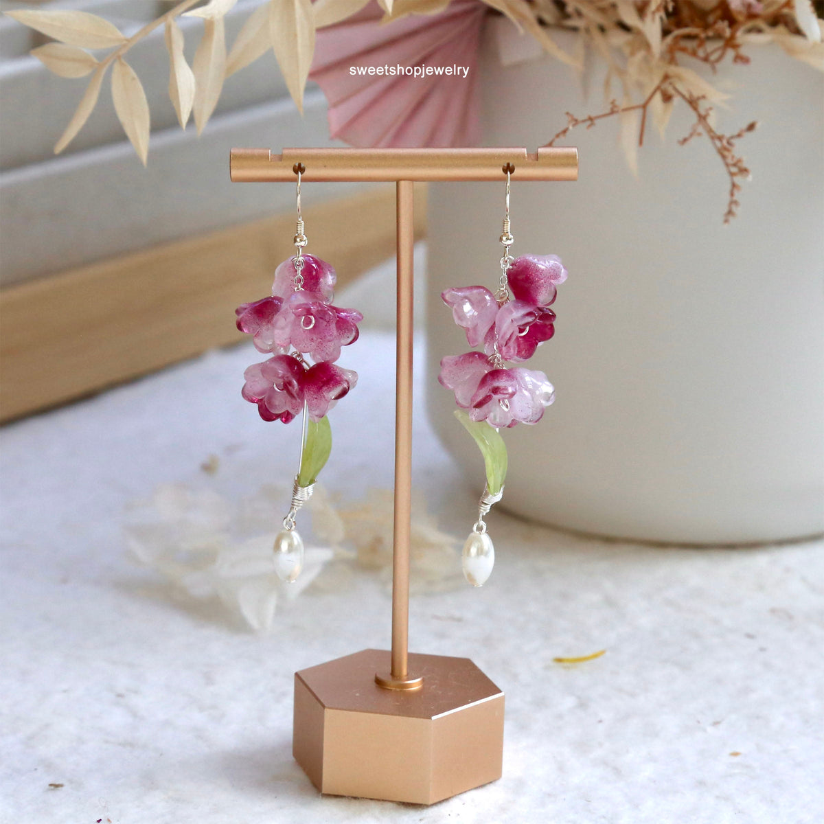 SALE - Hyacinth Earrings