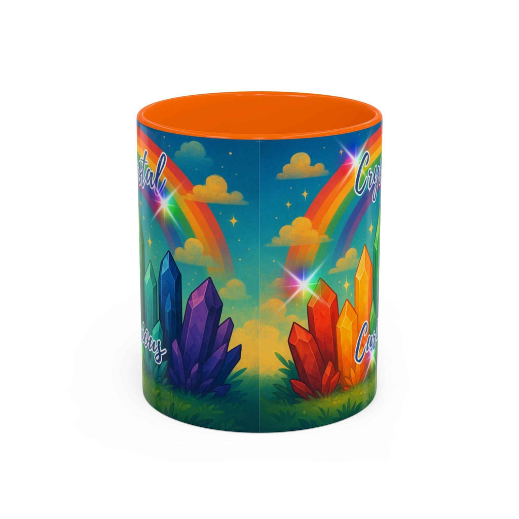 Coffee Mug - Rainbow Crystal Curious | Mug | Wiccan Center