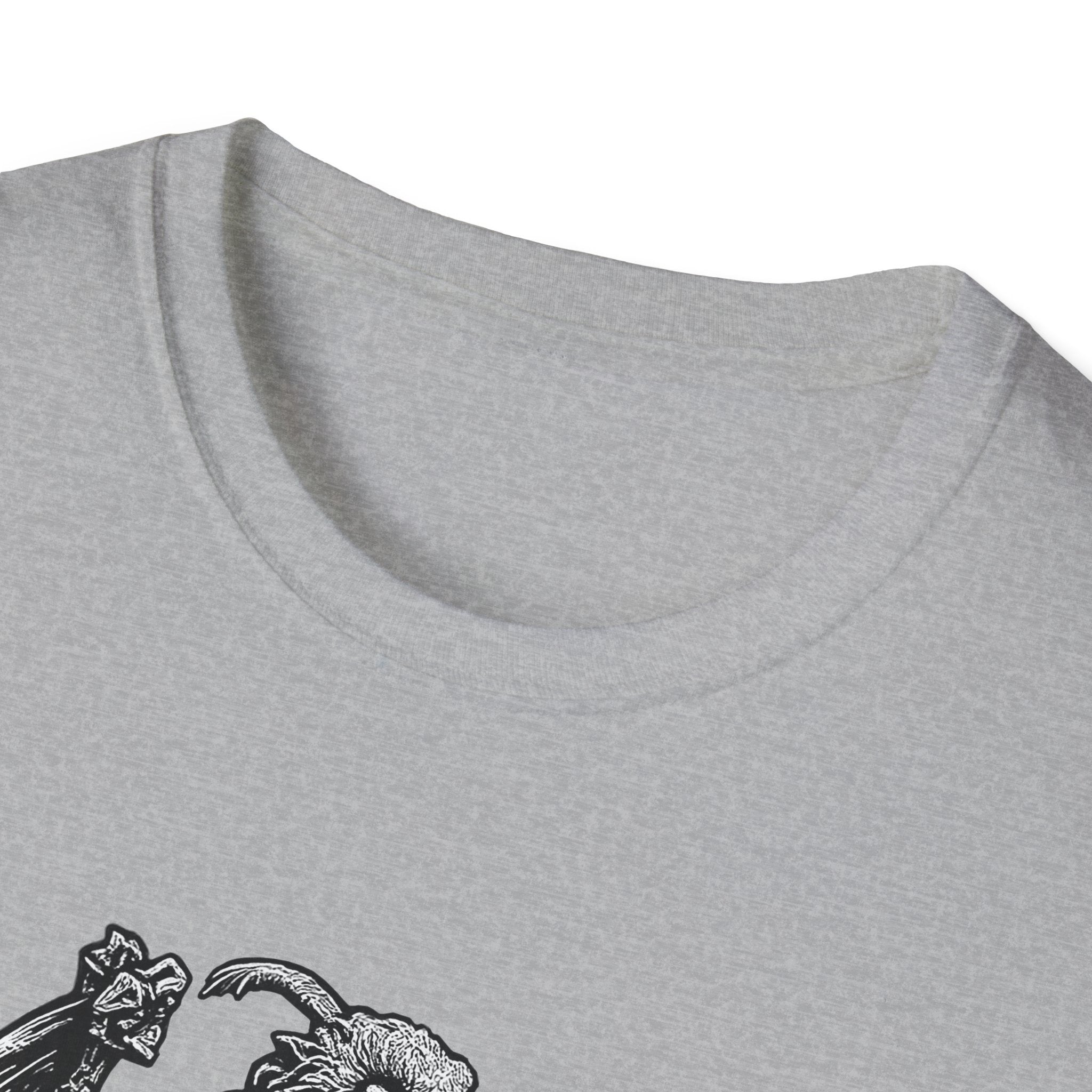 Mothman Shirt | Gothic Cryptid T-Shirt by Dellamorte | Appalachian Folklore Tee | Paranormal Creature Dark Halloween Art Apparel