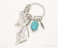 Designer Silpada Leaves Turquoise Quartz Charms Sterling Silver Pendant | Jewelry > Necklaces > Pendants | Wiccan Center
