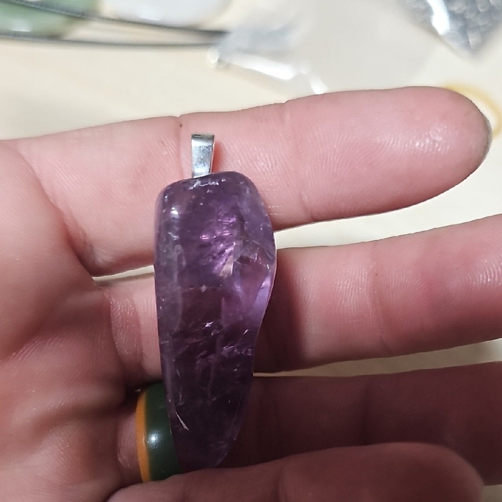 Purple  Amethyst Pendant