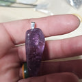 Purple  Amethyst Pendant