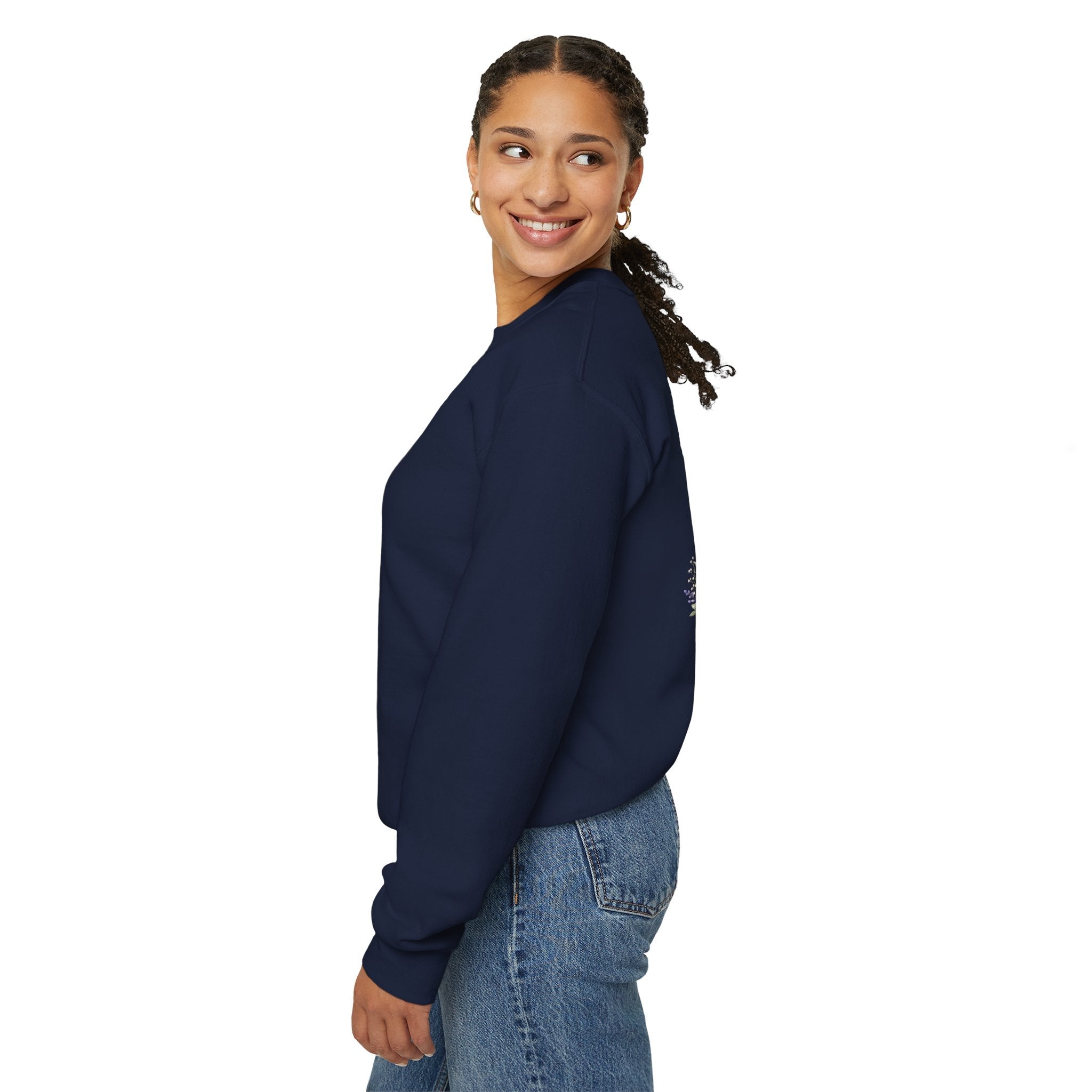 LOVE Crystal Letter Design | Sweatshirt | Wiccan Center