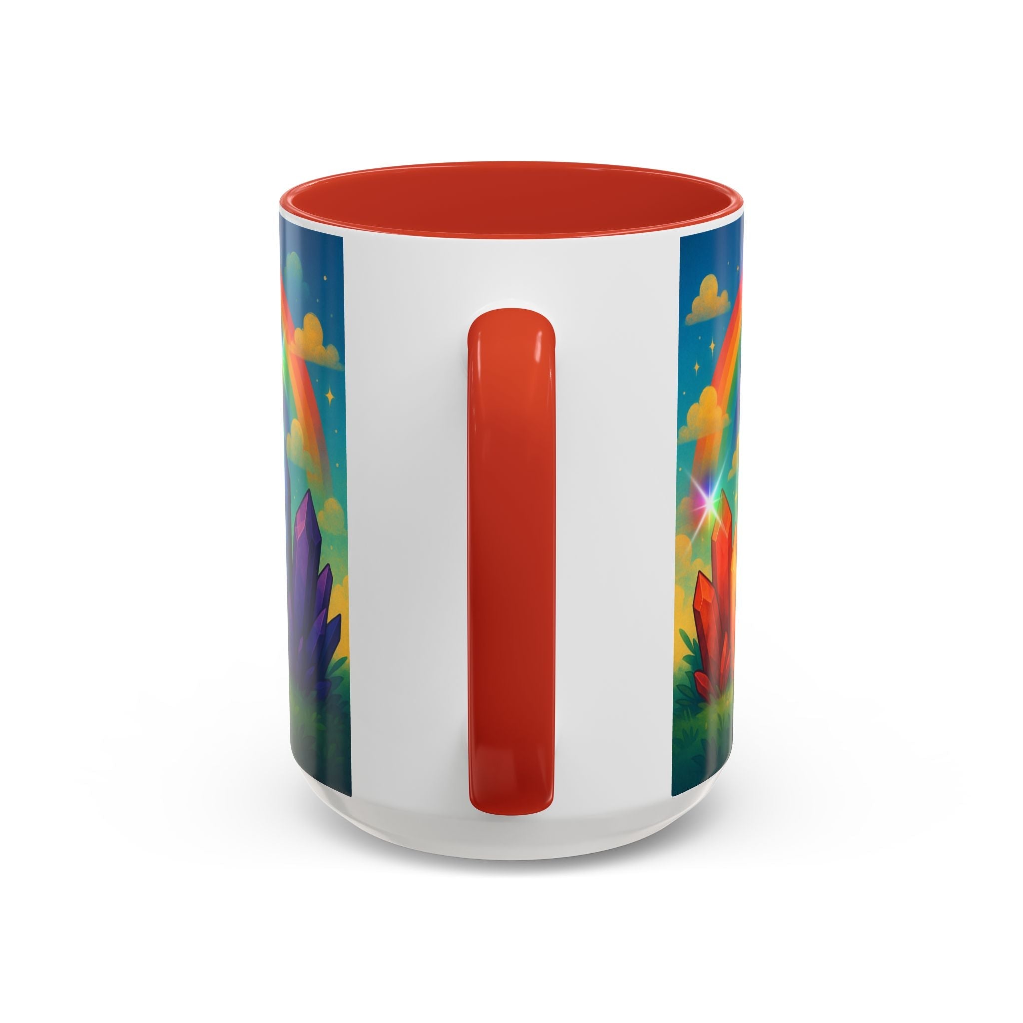 Coffee Mug - Rainbow Crystal Curious | Mug | Wiccan Center
