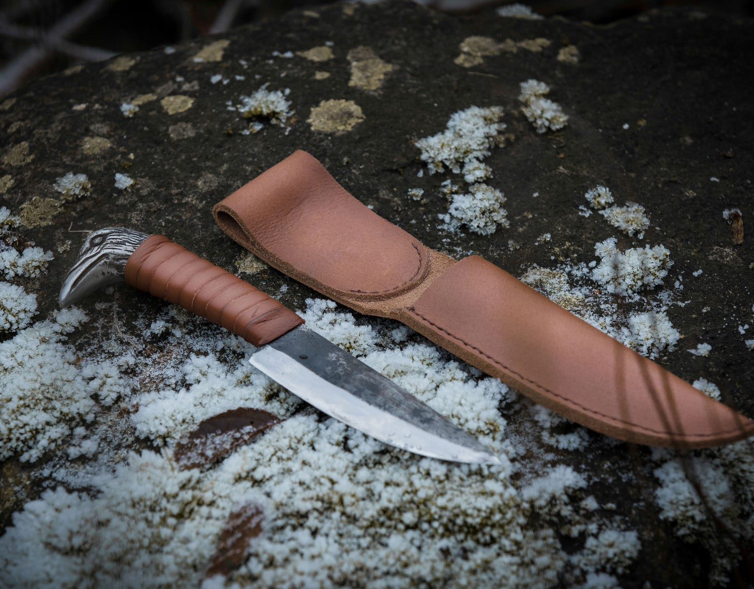 Viking Raven Knife – 5.5" Carbon Steel Blade | Knife | Wiccan Center