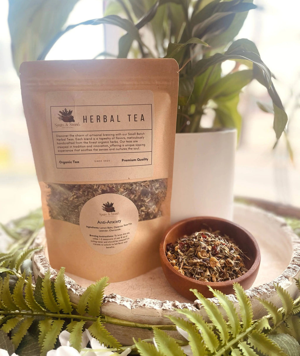 Anti-Anxiety Herbal Tea | Apothecary Herbs | Wiccan Center
