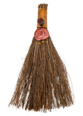 12" Mahogany Obsidian Cinnamon Witch's Broom