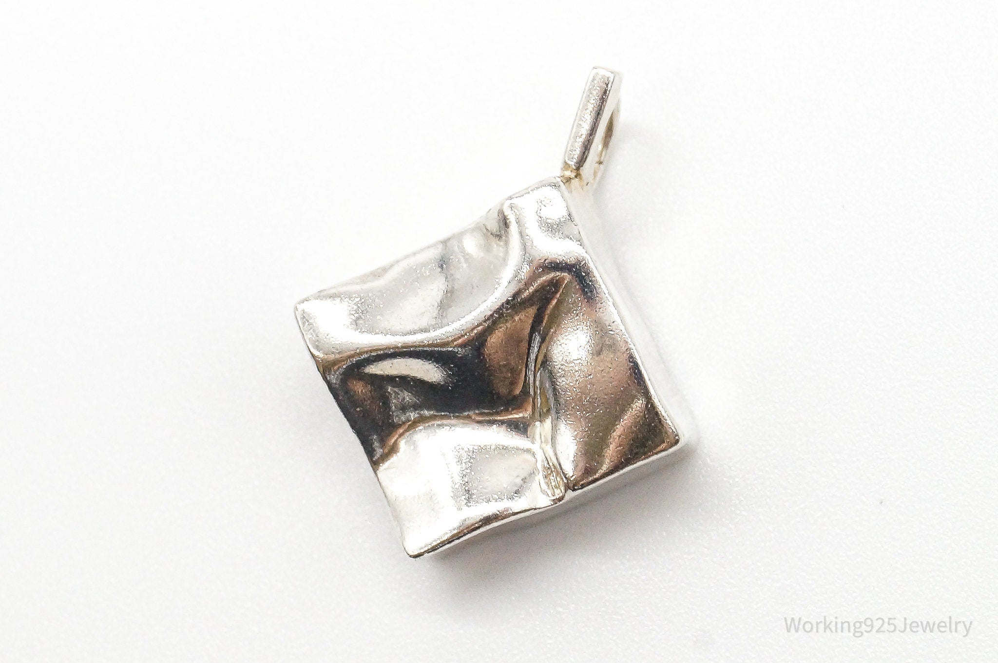 Vintage Galla Modernist Silver Pendant | Jewelry > Necklaces > Pendants | Wiccan Center