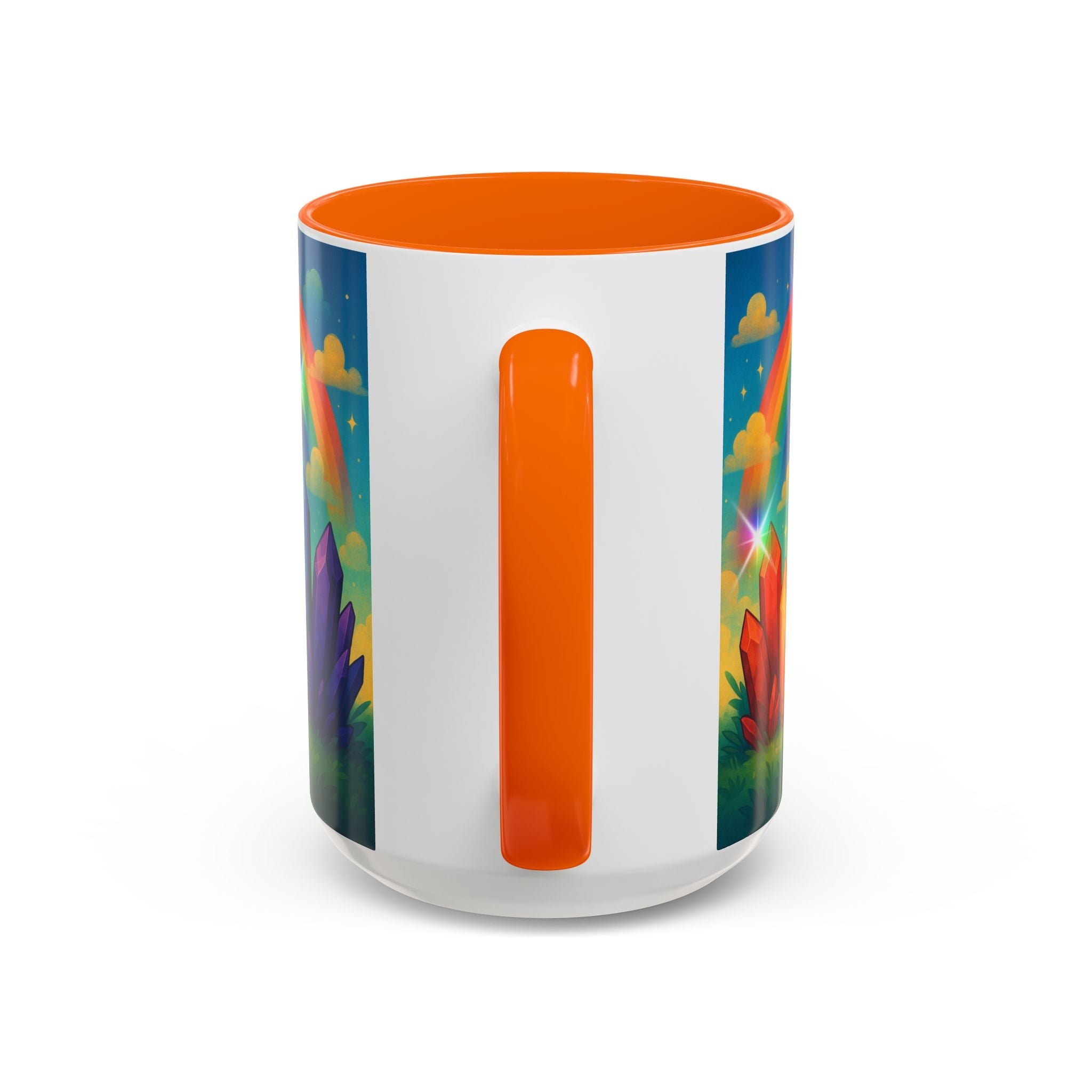 Coffee Mug - Rainbow Crystal Curious | Mug | Wiccan Center