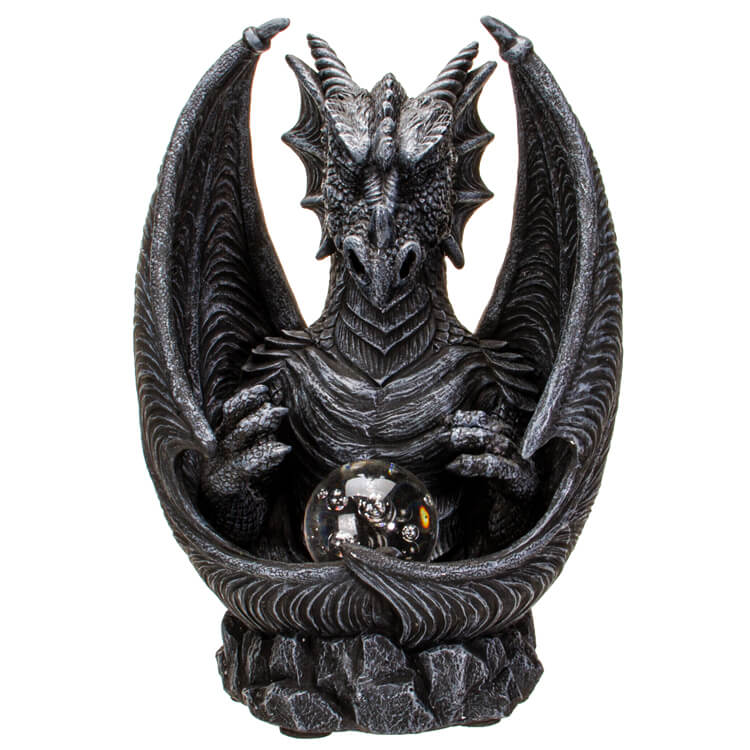 LED Orb Dragon Backflow Incense Burner
