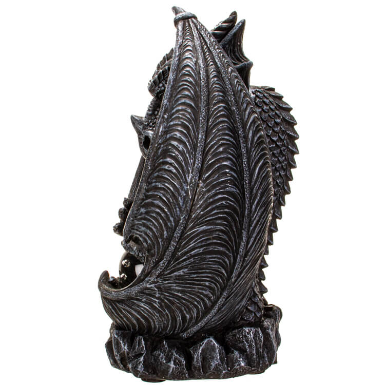 LED Orb Dragon Backflow Incense Burner