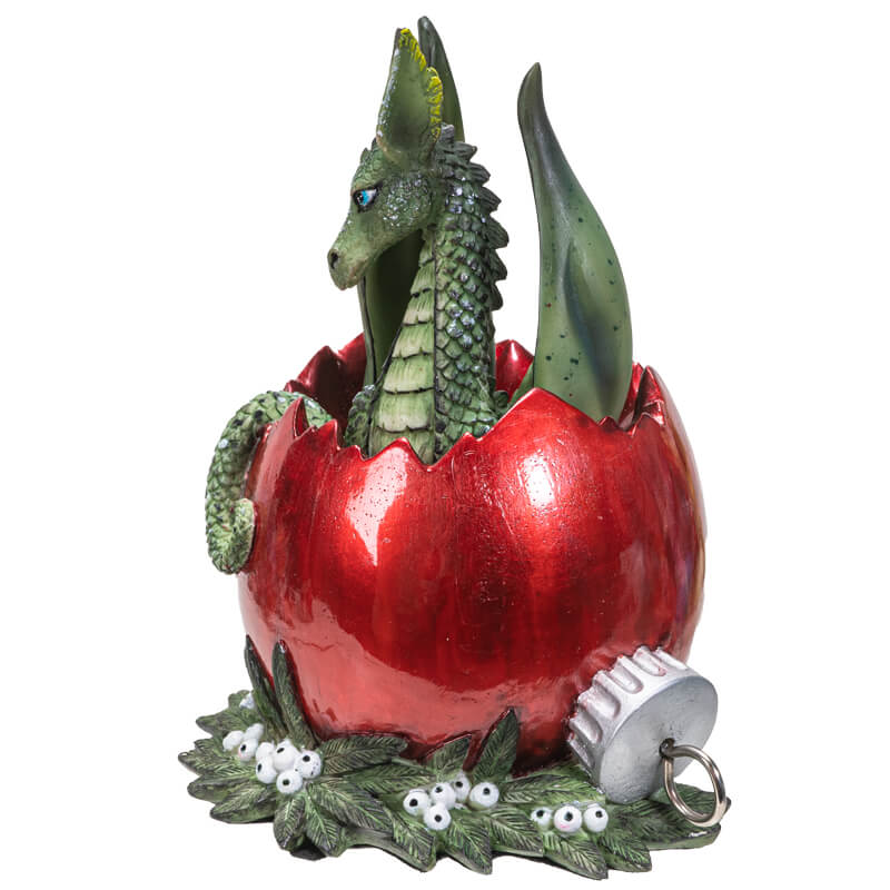 Holiday Mischief Dragon Figurine