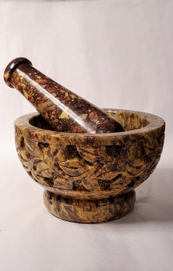 Soapstone Mortar & Pestle | Ritual | Wiccan Center
