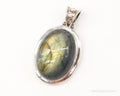Vintage Large Labradorite Sterling Silver Pendant | Jewelry > Necklaces > Pendants | Wiccan Center