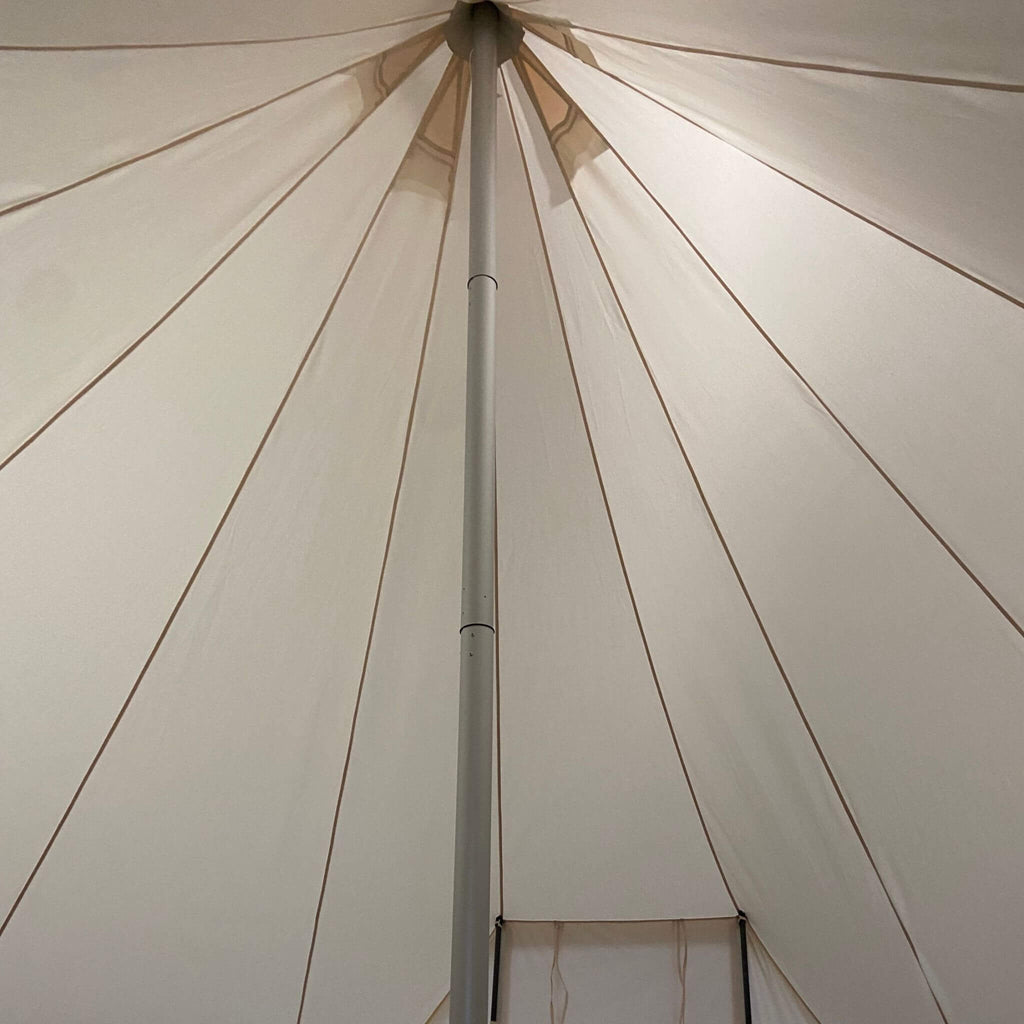 [13X19FT] Extra-Large Heavy-Duty Outdoor Four Seasons Glamping Canvas Bell Yurt Tent (SAK45688) | Yurt Tents | Wiccan Center