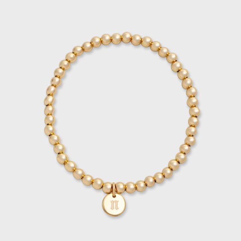 old english initial juno bracelet (4mm) | | Wiccan Center