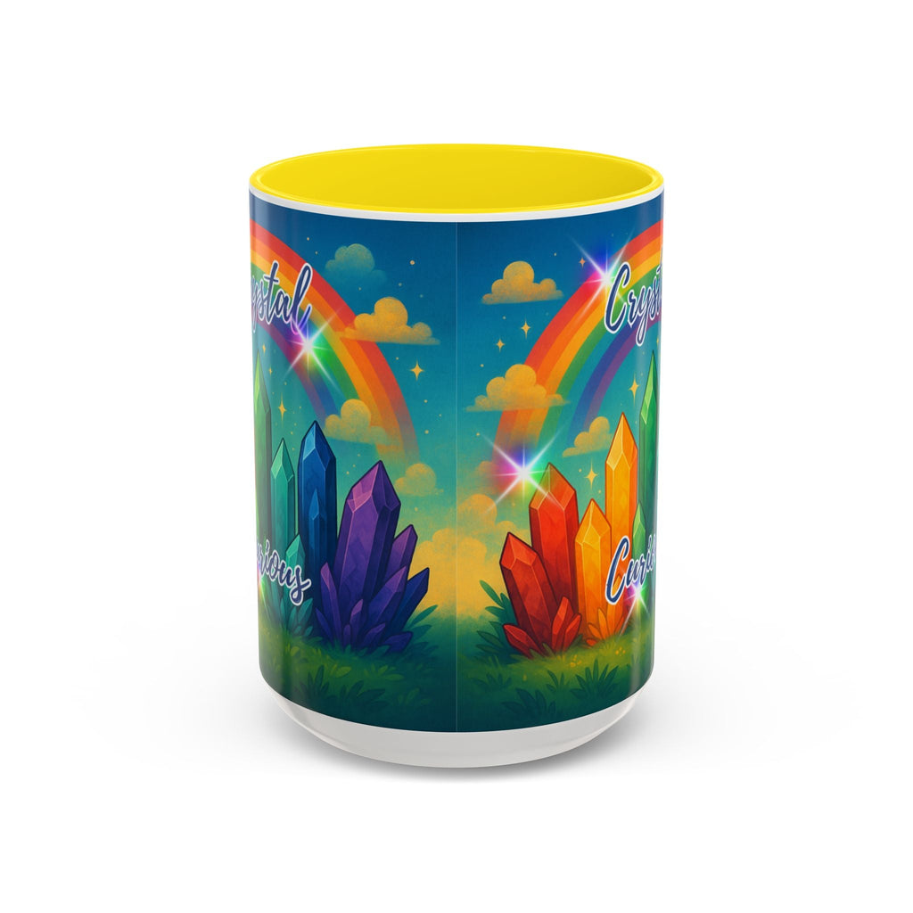 Coffee Mug - Rainbow Crystal Curious | Mug | Wiccan Center