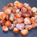 Red Carnelian Agate Tumbled Stones (By The Piece Or Pound) Bulk Wholesale Lot | Home & Living > Home Decor > Home Accents > Rocks & Geodes | Wiccan Center