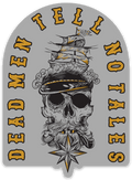Dead Men Tell No Tales Decal | | Wiccan Center