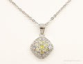 Designer Ryze Cubic Zirconia Sterling Silver Necklace | Jewelry > Necklaces > Pendants | Wiccan Center