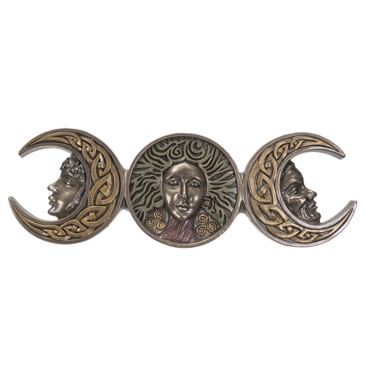 Triple Moon Plaque