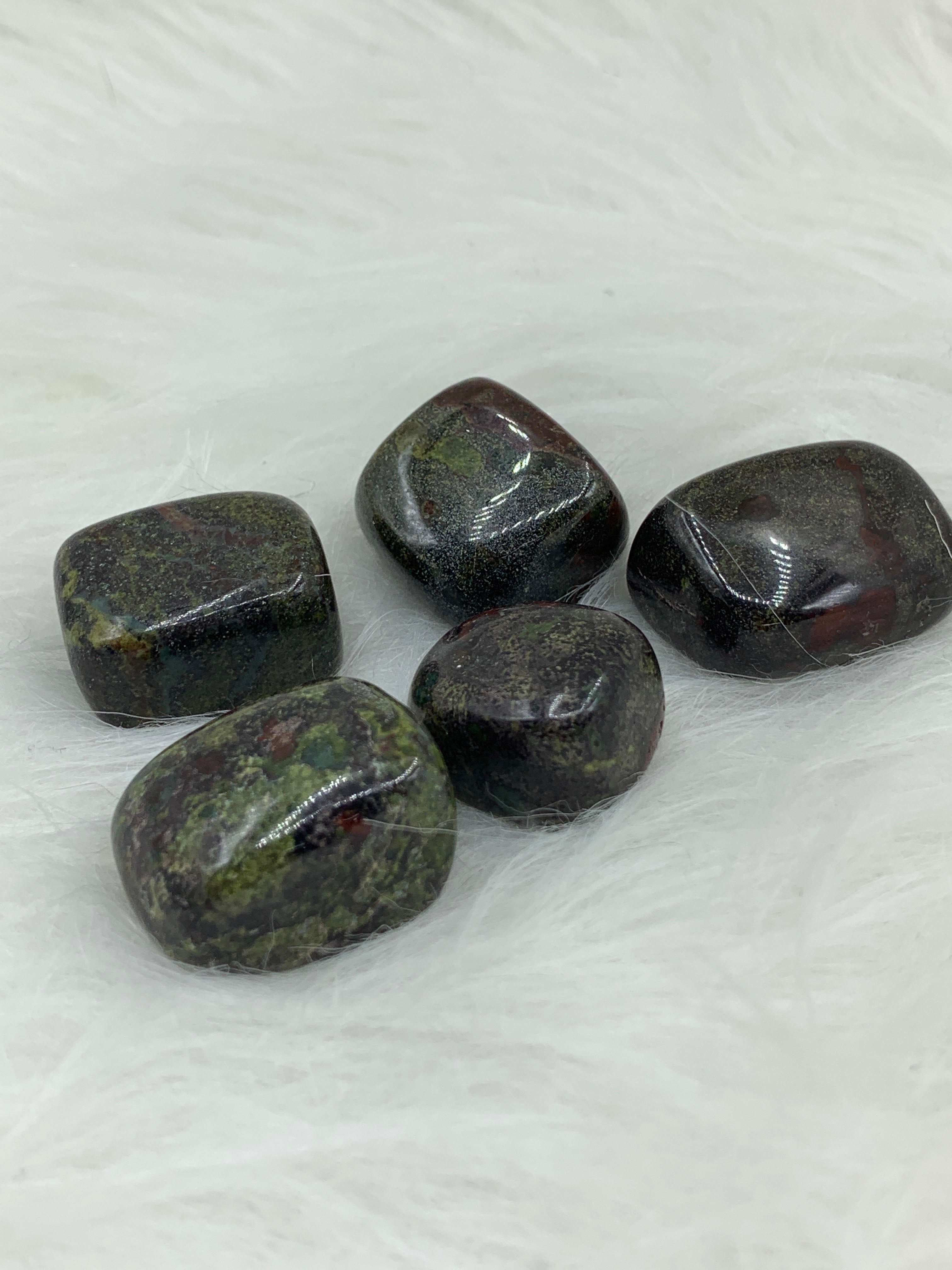Jasper Dragonblood - Tumbled | Tumbled Gemstone | Wiccan Center