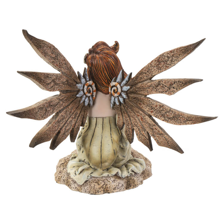 Steampunk Gazing Fae Figurine