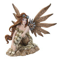 Steampunk Gazing Fae Figurine