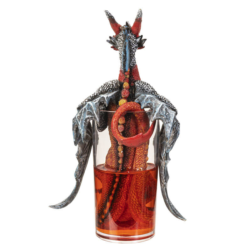 Long Island Ice Tea Dragon Figurine