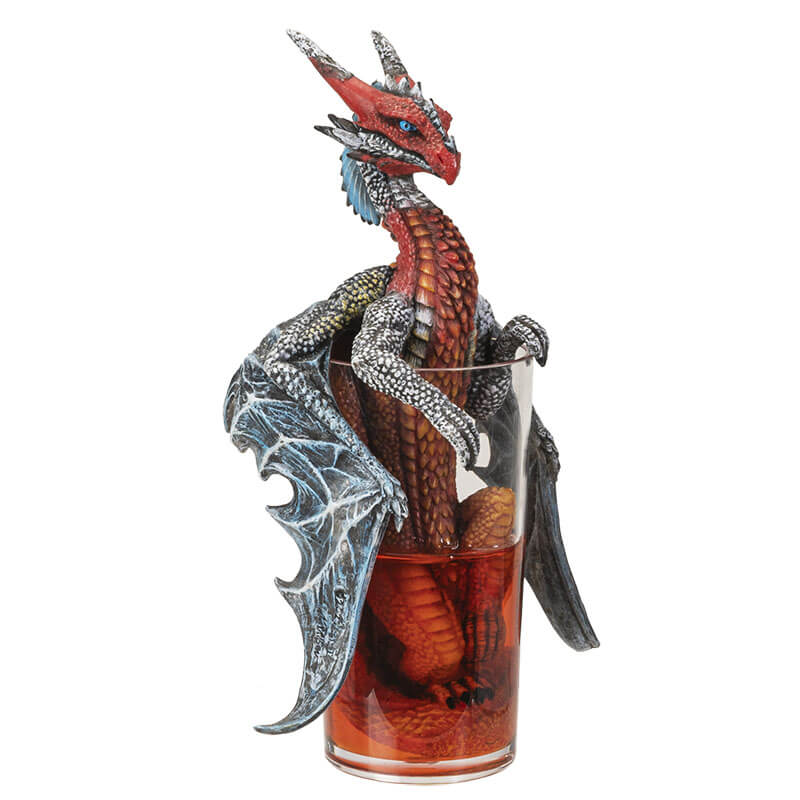 Long Island Ice Tea Dragon Figurine