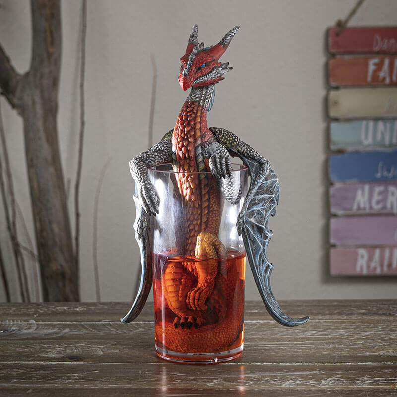 Long Island Ice Tea Dragon Figurine