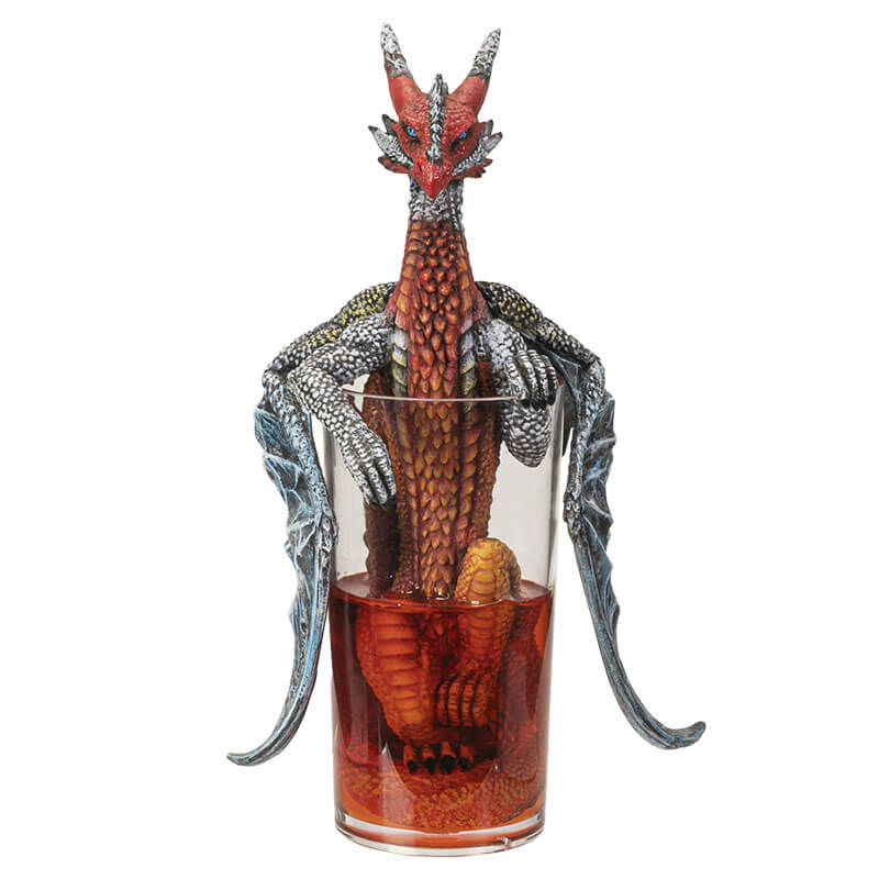 Long Island Ice Tea Dragon Figurine