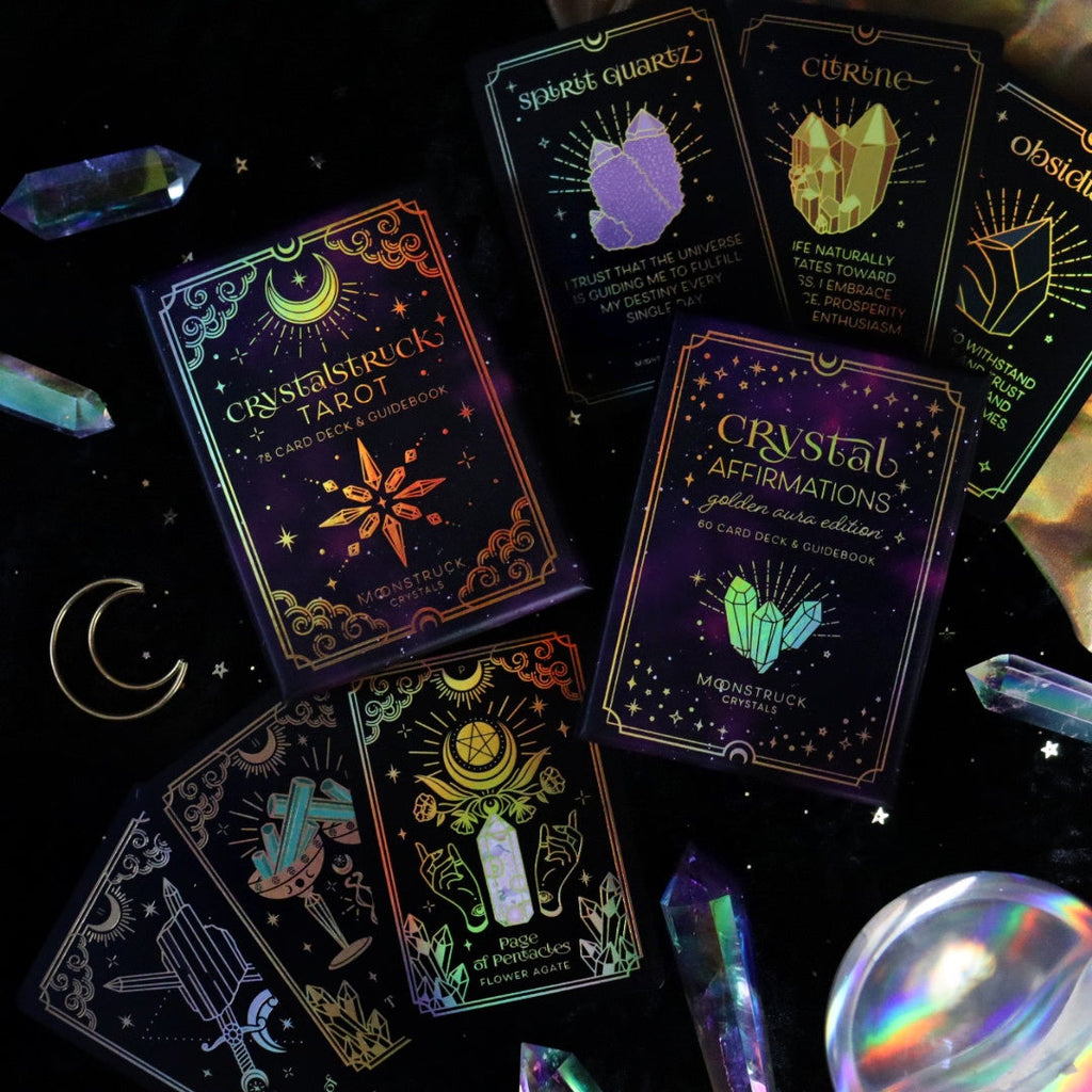 Gold Krystal Affirmations© Golden Aura Edition Card Deck