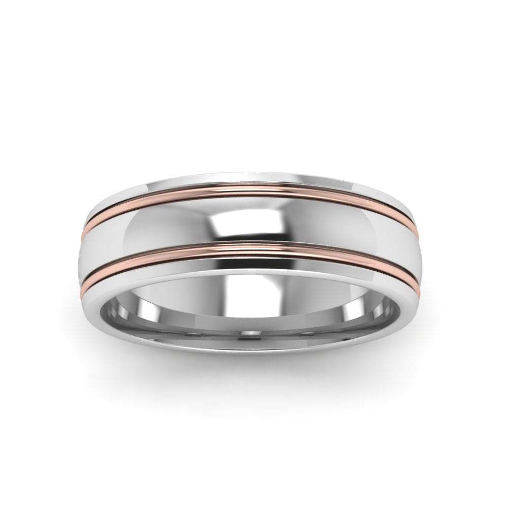 Two Tone Gold Ring