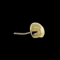 Dome - 14KT Gold Threadless End | Threadless End | Wiccan Center