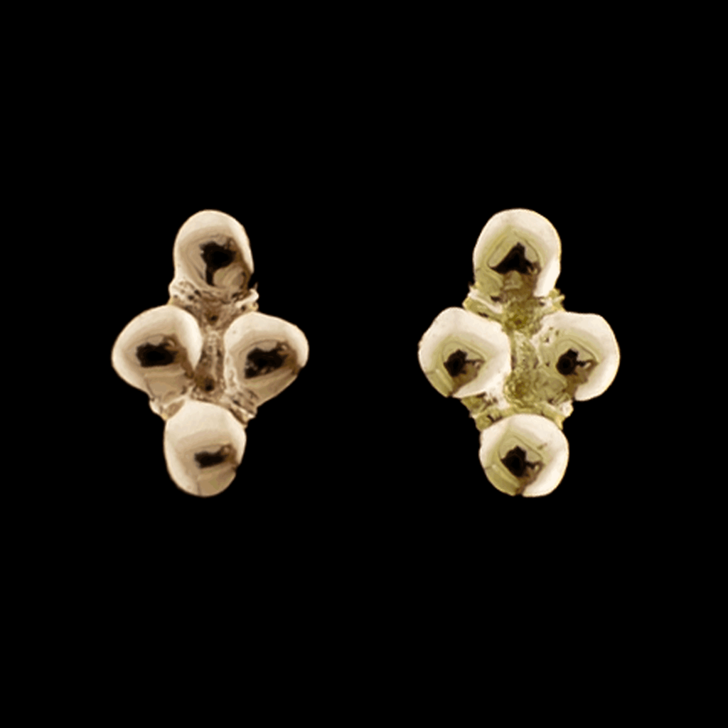 Reese - 14KT Gold Threadless End | Body Jewelry | Wiccan Center