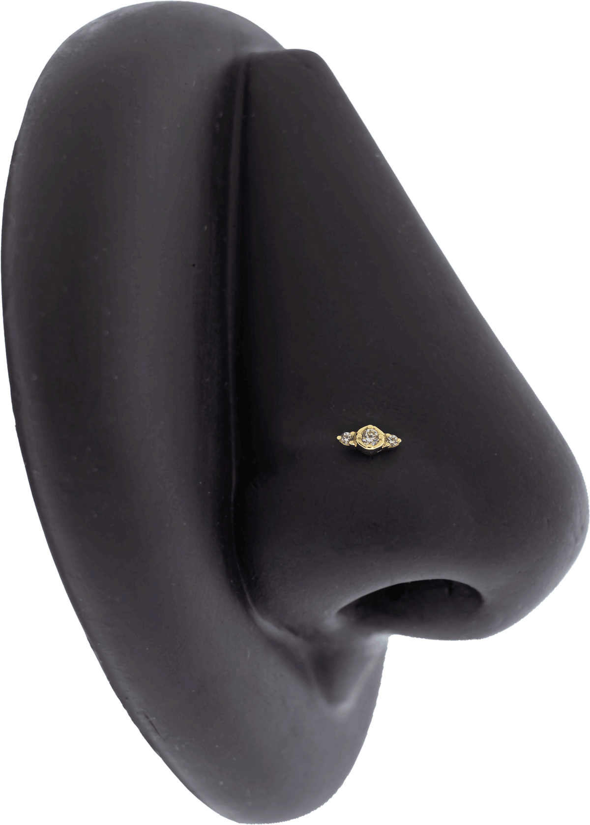 Tatum - 14KT Gold Threadless End | Threadless End | Wiccan Center