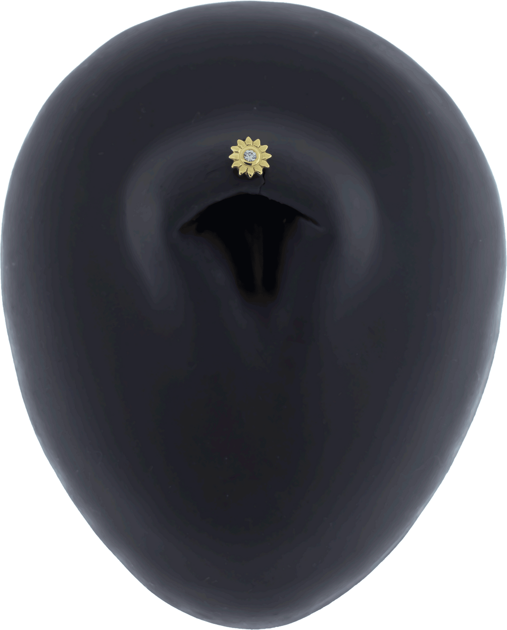 Helia - 14KT Gold Threadless End | Body Jewelry | Wiccan Center