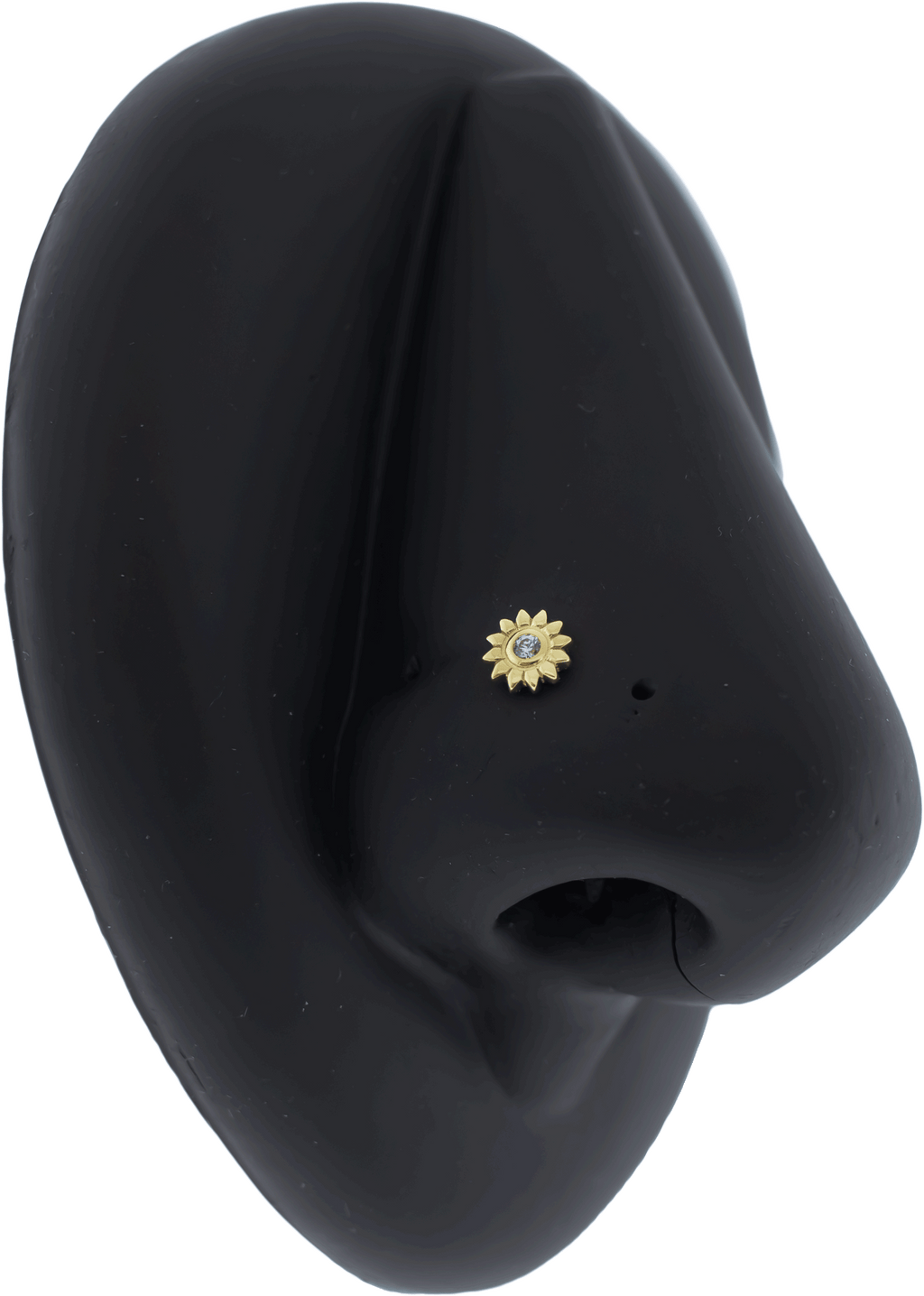 Helia - 14KT Gold Threadless End | Body Jewelry | Wiccan Center