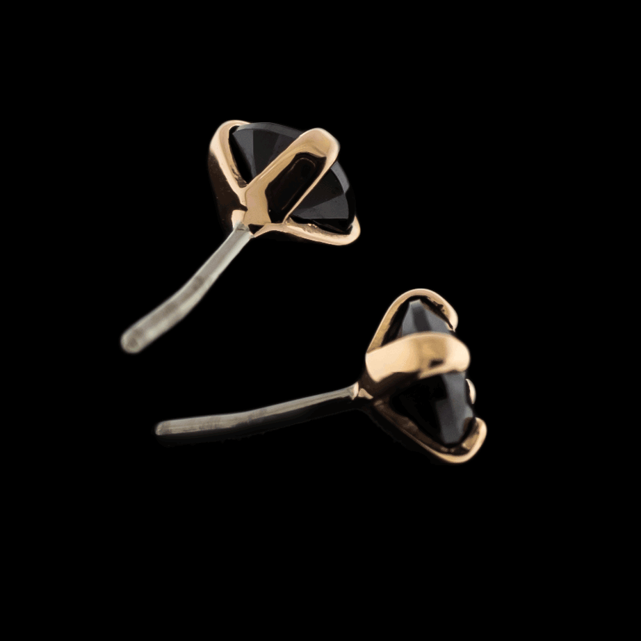 Valeri - 14KT Gold Threadless End | Threadless End | Wiccan Center