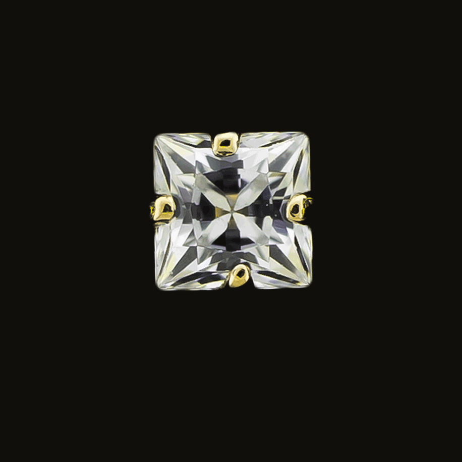 Zenzi - 14KT Gold Threadless End | Threadless End | Wiccan Center