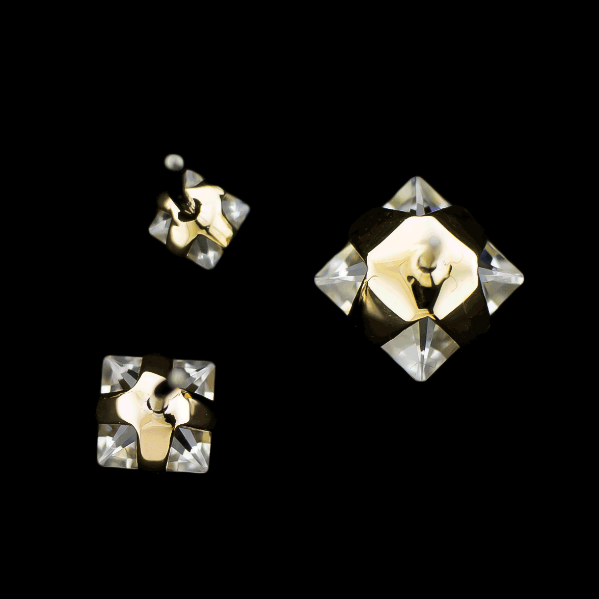Zenzi - 14KT Gold Threadless End | Threadless End | Wiccan Center