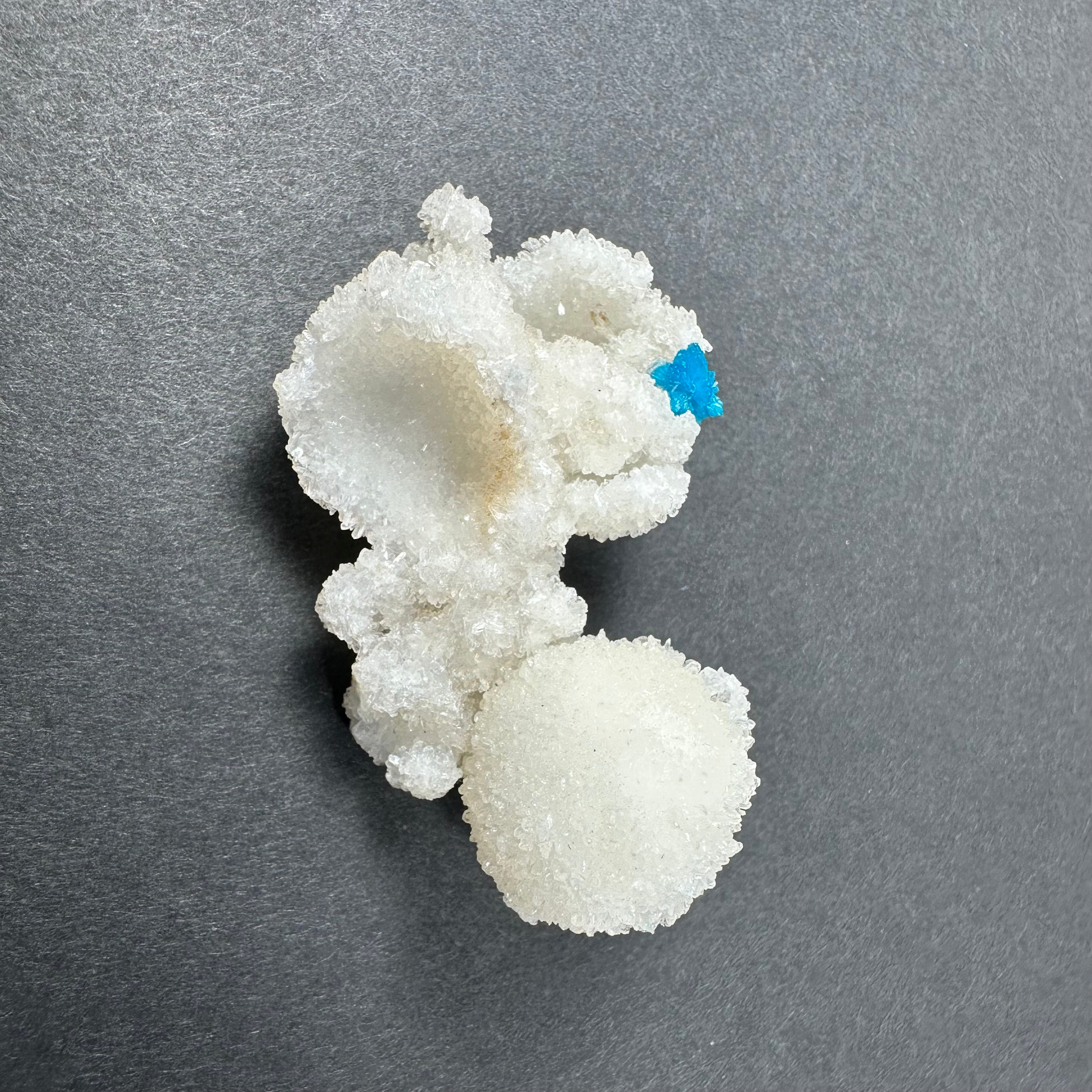 Cavansite Ball 'Floaters' on Stilbite MD | Minerals | Wiccan Center